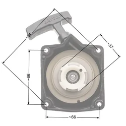 Cedrus Hecht Mtd Starter Market kefék Nz40