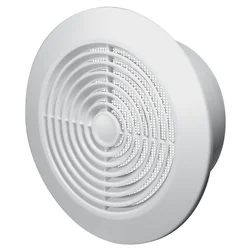 Ceiling ventilation grill Awenta white T65 Fi 125mm