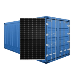 [cena kontejneru] QnSolar QNM182-HS450-60 450W perc (stříbrný rámeček 35mm)