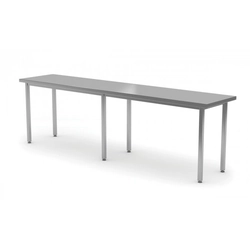 Central table without shelf 2000 x 700 x 850 mm POLGAST 110207-6 110207-6