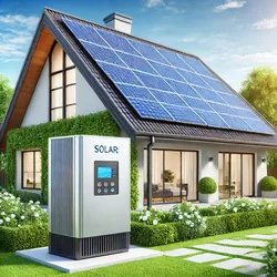 Centrală hibridă PROMOTION DEYE 10kW +18x550W, stocare energie 10kWh cu sistem montat pe țigle metalice