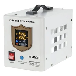 Centralny UPS, czysty sinus, 500VA/300W 12V - KEMOT URZ3404