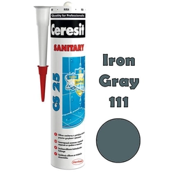 Ceresit silicona CS-25 gris hierro 111 280 ml