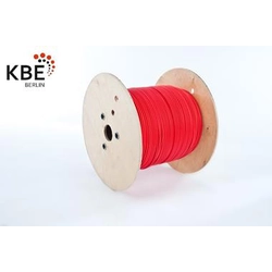 Червен соларен кабел KBE 6mm2 DB+EN червено