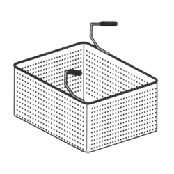 Cesta C - 1/4 Cesta para máquina de hacer pasta