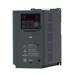 Честотен инвертор от серия LS Electric G100, 3-fazowy, мощност18,5KW / /22kW, вграден EMC филтър, Modbus комуникацияLV0185G100-4EOFN