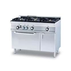 CF3 - 612 GV WOK Wok gasfornuis, met oven