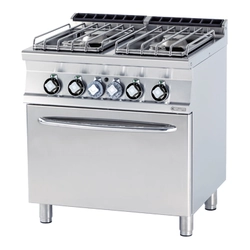 CF4 - 78 GE/P ﻿﻿Cuisinière à gaz avec cuisinière électrique