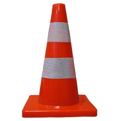 ROAD warning traffic cone PVC 45 cm