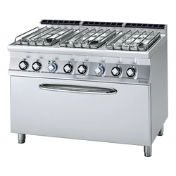 CF6 - 712 GE/P ﻿﻿Gas stove with oven. electric