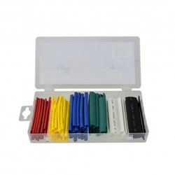 Set of heat shrink tubing 128 pieces 8493