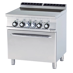 CFC4-78 ET Elektrische keramische kookplaat; met oven