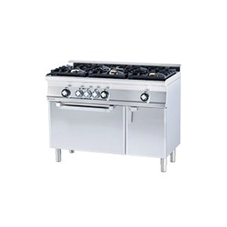 CFM3 - 612 GEMV WOK ﻿﻿Cucina a gas WOK; con forno elettrico