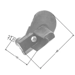 Chain catcher/catcher NAC with metal tip for market saws NZ479