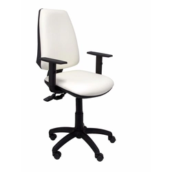 Chaise de bureau Elche Sincro P&amp;C SPBLB10 Blanc