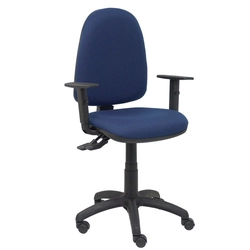 Chaise de bureau Tribaldos P&amp;C I200B10 bleu marine