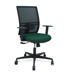 Chaise de bureau Yunquera P&amp;C 0B68R65 Vert foncé