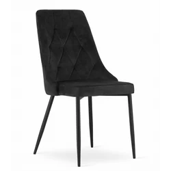 Chaise IMOLA - velours noir x 1