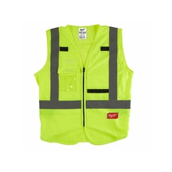 Chaleco de visibilidad 2XL/3XL-es amarillo Milwaukee