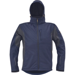 Chaqueta softshell DAYBORO azul marino 3XL