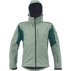 Chaqueta softshell DAYBORO mecánica verde L