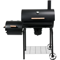 CHARCOAL GRILL WITH XXL SMOKER GRIP 64X37 LUND 99587 99587