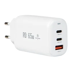 Chargeur réseau gniazdoUSB+USB-Cx2