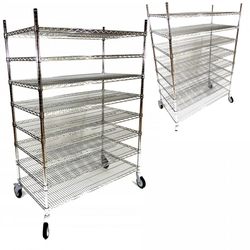 Chariot de boulangerie pour refroidir le pain 183x61x175 | Ultra