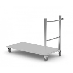 Chariot de transport, plateforme 1200 x 600 x 850 mm POLGAST 424126 424126