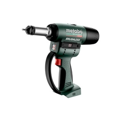 Chave de rebite sem fio Metabo NMP 18 LTX BL M10 18 V | 15000 N | Carbono sem escova | Sem bateria e carregador | em metaBOX