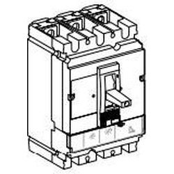 Chave liga/desliga Schneider 100A 3P 36kA EasyPact CVS160 TM100D (LV516331)