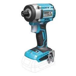 CHEIE CU IMPACT DRIVER COMPACT FĂRĂ PERIE, DEDRA DED7144 220NM, 18V