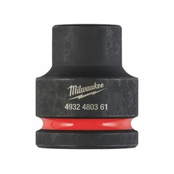 Cheie tubulară scurtă Milwaukee 17 mm x 53 mm 3/4 inch