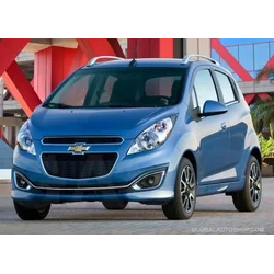 Chevrolet Spark - benzi de grill cromate, reglaj pentru bara de protecție