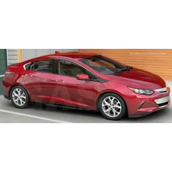 CHEVROLET VOLT - CHROME lišty na dekorativních chromových bočních dveřích