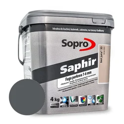 Chit perlat 1-6 mm Sopro Saphir antracit (66) 4 kg
