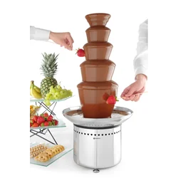 Chocoladefonduefontein 6kg, 5 niveaus, Hendi