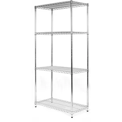 Chrome shelf 4-półki (36x122x182cm)