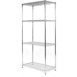 Chrome shelf 4-półki (46x122x182cm)