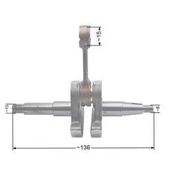 Cigüeñal Nac Cs4500 Cs5200 Mercado Sierras Nz309