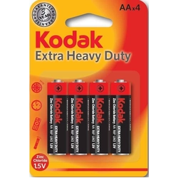 Цинк въглеродна батерия KODAK KAAHZ-4 (R6), blister=4 бр