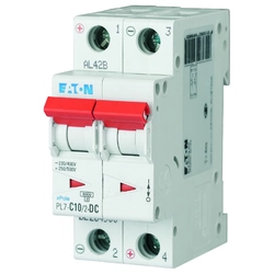 Circuit breaker 10kA DC PL7-C10/2-DC