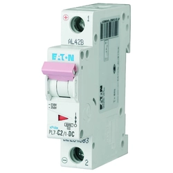 Circuit breaker 10kA DC PL7-C2/1-DC