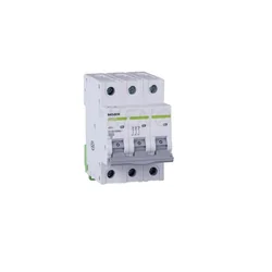 Circuit breaker 6 kA, characteristic B, 25 A, 3-bieg.