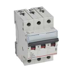 Circuit breaker S 303 3P c 50A 6000A TX3