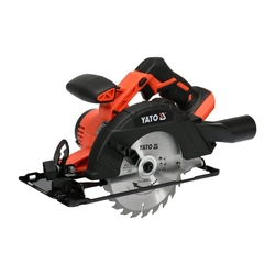 Circular saw 165 mm, 18 v, without Yato battery YT-82811