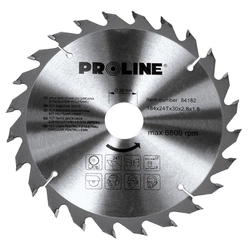 Cirkelsåg för trä 184x30mm 36z PROLINE 84183