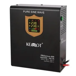 Čisti sinusni toplinski centralni UPS 500VA/300W 12V - KEMOT URZ3408