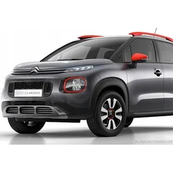 Citroen C3 Aircross - Chrome Strips Grill Chrome Dummy Bufer Tuning