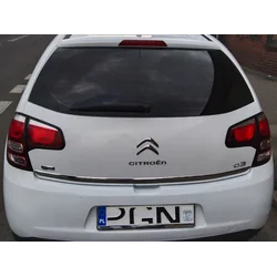 Citroen C3 II 08- KROMIRANA TRAKA na poklopcu 45MM